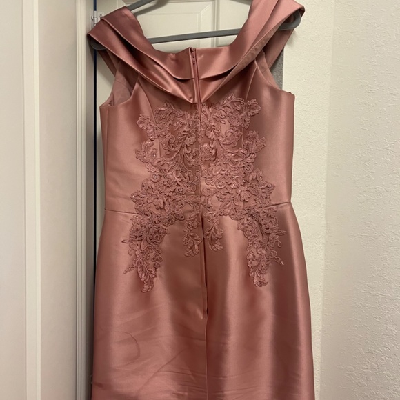 Gia Franco 12005 off the shoulder Mother of the Bride Dress - Picture 5 of 9